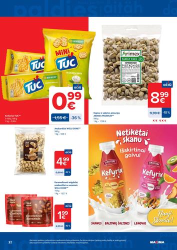 MAXIMA akcijų leidinys Nr. 25 nuo birželio 16 d.