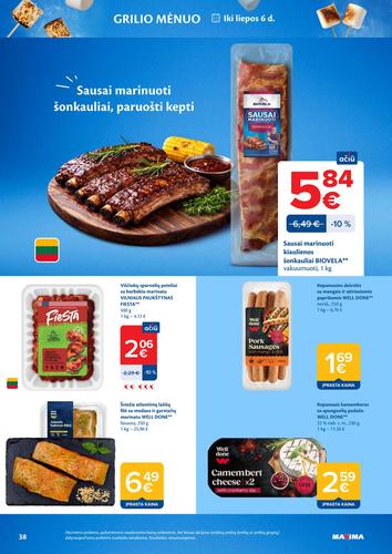 MAXIMA akcijų leidinys Nr. 25 nuo birželio 16 d.
