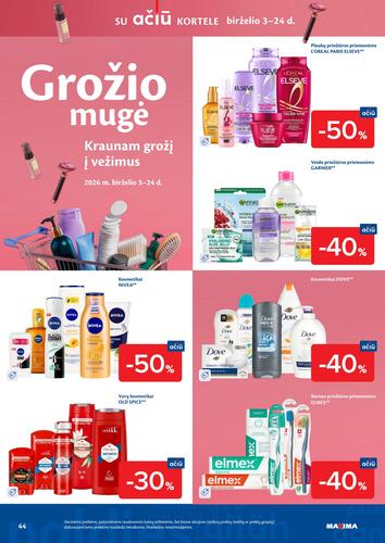 MAXIMA akcijų leidinys Nr. 25 nuo birželio 16 d.