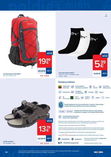 MAXIMA akcijų leidinys Nr. 25 nuo birželio 16 d.