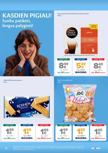 MAXIMA akcijų leidinys Nr. 42 nuo spalio 13 d.