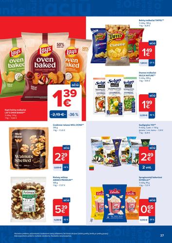 MAXIMA akcijų leidinys Nr. 42 nuo spalio 13 d.
