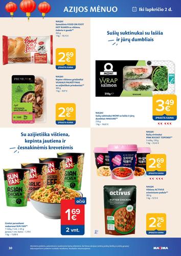 MAXIMA akcijų leidinys Nr. 42 nuo spalio 13 d.