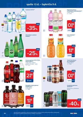 MAXIMA akcijų leidinys Nr. 42 nuo spalio 13 d.