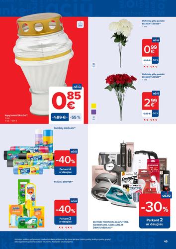 MAXIMA akcijų leidinys Nr. 42 nuo spalio 13 d.