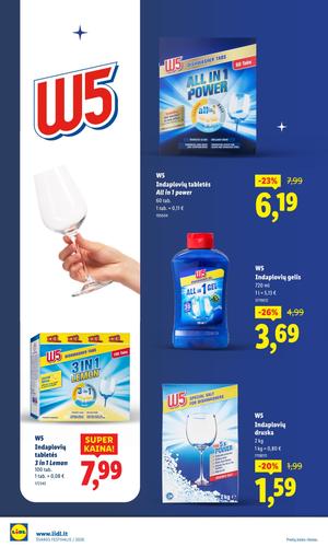 LIDL Švaros festivalis akcijų leidinys nuo kovo 19 d.