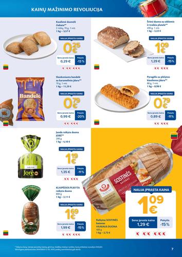MAXIMA akcijų leidinys "Kainų mažinimo revoliucija" nuo kovo 3 d.