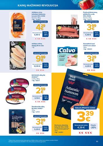 MAXIMA akcijų leidinys "Kainų mažinimo revoliucija" nuo kovo 3 d.