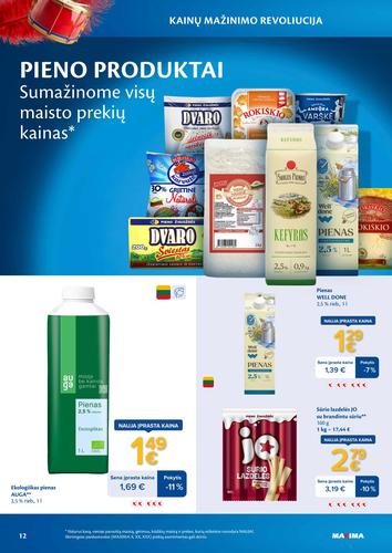 MAXIMA akcijų leidinys "Kainų mažinimo revoliucija" nuo kovo 3 d.