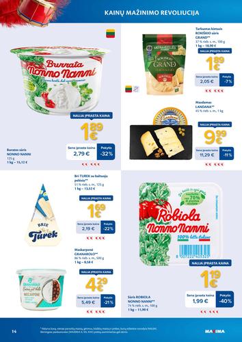 MAXIMA akcijų leidinys "Kainų mažinimo revoliucija" nuo kovo 3 d.