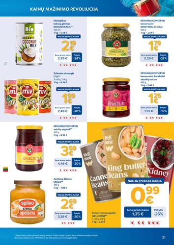 MAXIMA akcijų leidinys "Kainų mažinimo revoliucija" nuo kovo 3 d.
