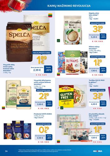 MAXIMA akcijų leidinys "Kainų mažinimo revoliucija" nuo kovo 3 d.