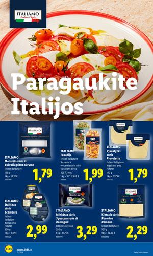 LIDL maisto akcijų leidinys nuo balandžio 6 d.