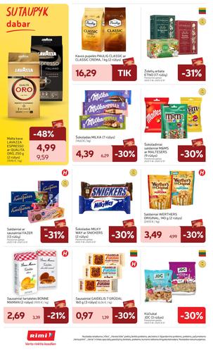 RIMI akcijų leidinys Nr. 48 nuo lapkričio 25 d.