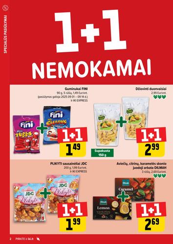 IKI akcijų leidinys "Daugiau yra pigiau Nr. 36" nuo rugsėjo 1 d.