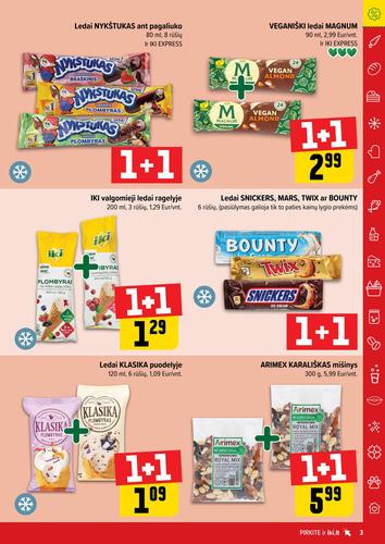 IKI akcijų leidinys "Daugiau yra pigiau Nr. 36" nuo rugsėjo 1 d.