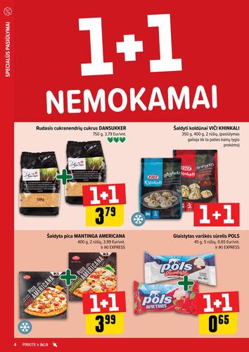 IKI akcijų leidinys "Daugiau yra pigiau Nr. 36" nuo rugsėjo 1 d.