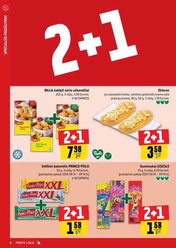 IKI akcijų leidinys "Daugiau yra pigiau Nr. 36" nuo rugsėjo 1 d.