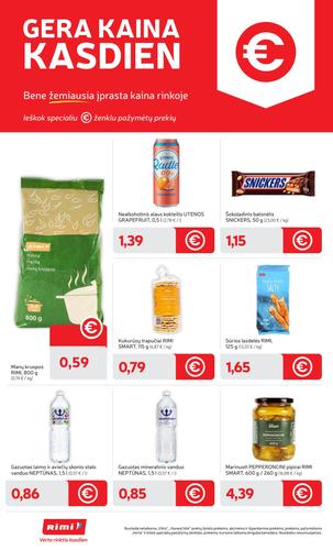 RIMI akcijų leidinys Nr. 18 nuo balandžio 28 d.