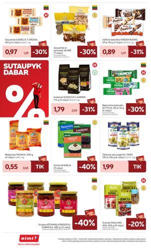RIMI akcijų leidinys Nr. 18 nuo balandžio 28 d.
