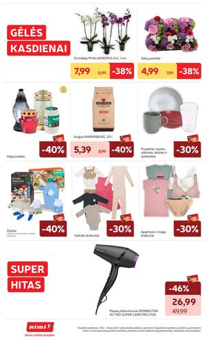 RIMI akcijų leidinys Nr. 18 nuo balandžio 28 d.