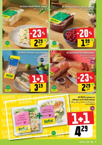 IKI akcijų leidinys Nr. 20 nuo gegužės 11 d.
