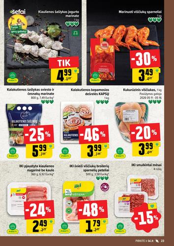 IKI akcijų leidinys Nr. 20 nuo gegužės 11 d.