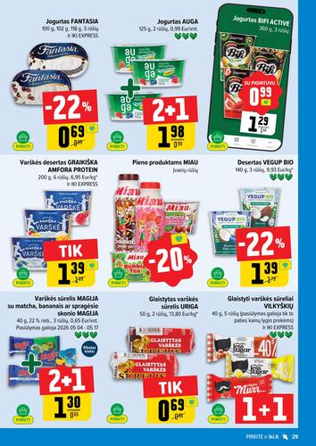 IKI akcijų leidinys Nr. 20 nuo gegužės 11 d.