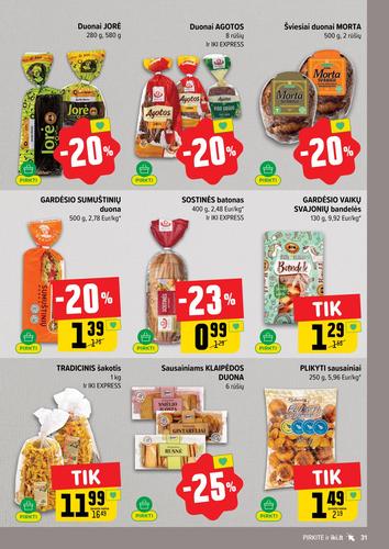 IKI akcijų leidinys Nr. 20 nuo gegužės 11 d.