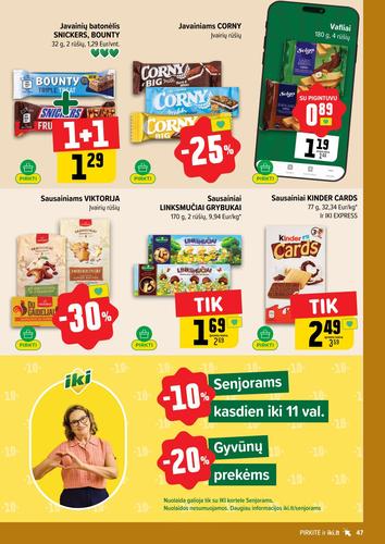 IKI akcijų leidinys Nr. 20 nuo gegužės 11 d.