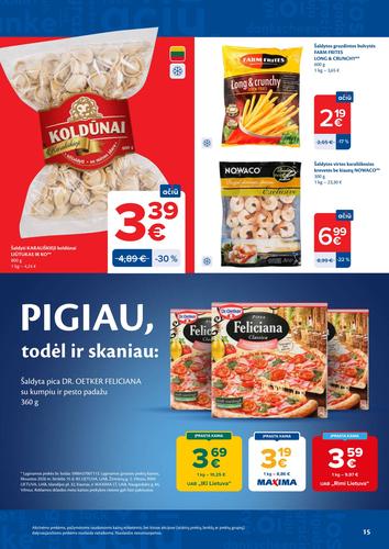 MAXIMA akcijų leidinys Nr. 26 nuo birželio 23 d.