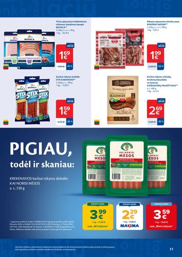 MAXIMA akcijų leidinys Nr. 26 nuo birželio 23 d.