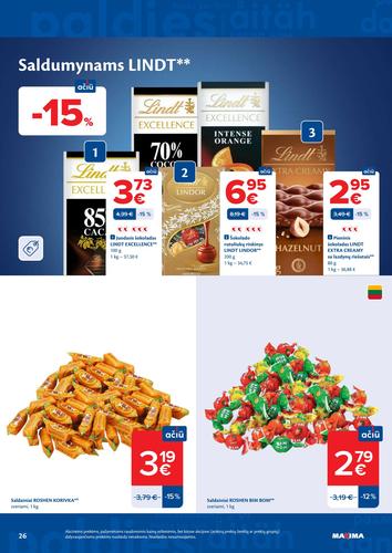 MAXIMA akcijų leidinys Nr. 26 nuo birželio 23 d.