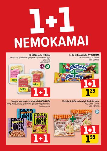 IKI akcijų leidinys "Daugiau yra pigiau Nr. 05" nuo sausio 26 d.