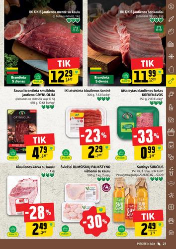 IKI akcijų leidinys Nr. 10 nuo kovo 2 d.