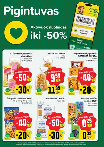 IKI akcijų leidinys Nr. 10 nuo kovo 2 d.