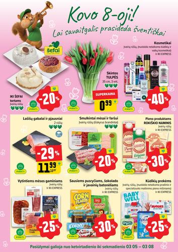 IKI akcijų leidinys Nr. 10 nuo kovo 2 d.