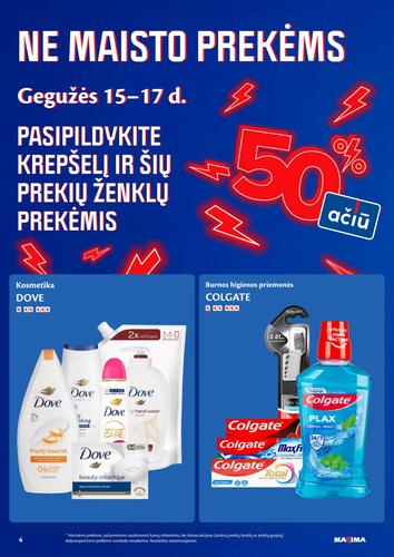MAXIMA akcijų leidinys "AČIŪ savaitinis  Nr. 20" nuo gegužės 12 d.