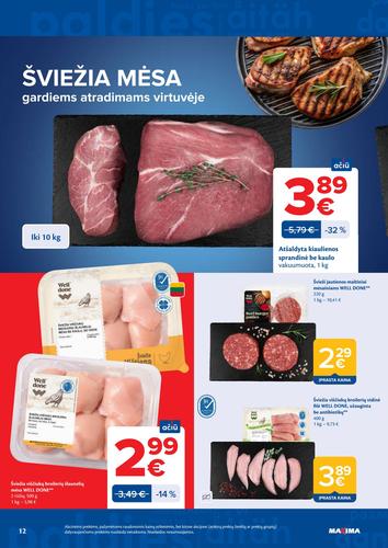 MAXIMA akcijų leidinys "AČIŪ savaitinis  Nr. 20" nuo gegužės 12 d.