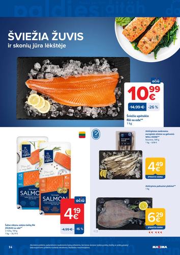 MAXIMA akcijų leidinys "AČIŪ savaitinis  Nr. 20" nuo gegužės 12 d.
