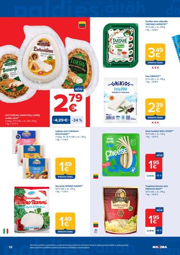MAXIMA akcijų leidinys "AČIŪ savaitinis  Nr. 20" nuo gegužės 12 d.