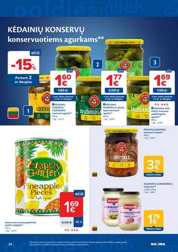 MAXIMA akcijų leidinys "AČIŪ savaitinis  Nr. 20" nuo gegužės 12 d.