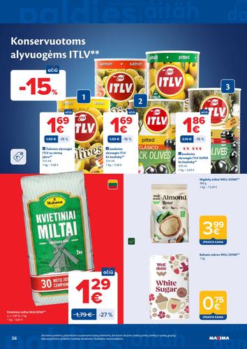MAXIMA akcijų leidinys "AČIŪ savaitinis  Nr. 20" nuo gegužės 12 d.