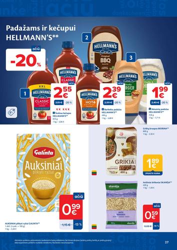 MAXIMA akcijų leidinys "AČIŪ savaitinis  Nr. 20" nuo gegužės 12 d.