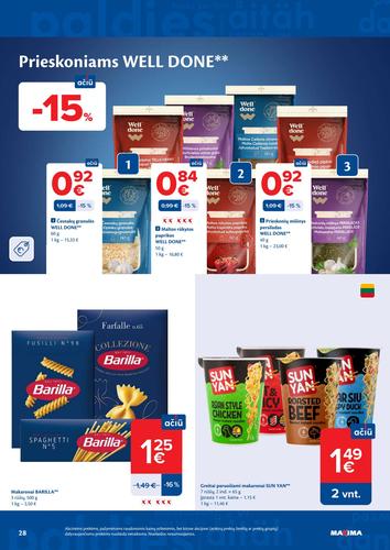 MAXIMA akcijų leidinys "AČIŪ savaitinis  Nr. 20" nuo gegužės 12 d.