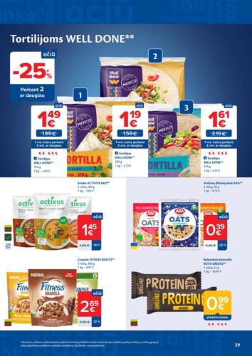 MAXIMA akcijų leidinys "AČIŪ savaitinis  Nr. 20" nuo gegužės 12 d.