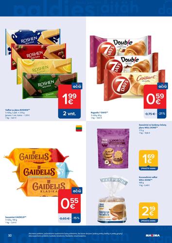 MAXIMA akcijų leidinys "AČIŪ savaitinis  Nr. 20" nuo gegužės 12 d.
