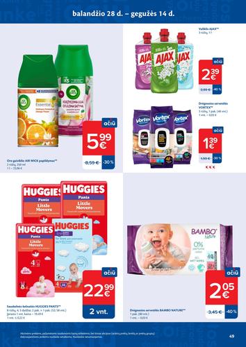 MAXIMA akcijų leidinys "AČIŪ savaitinis  Nr. 20" nuo gegužės 12 d.