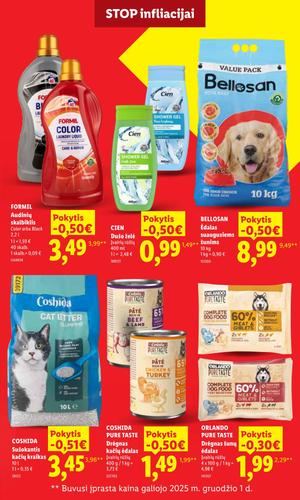 LIDL maisto akcijų leidinys nuo balandžio 20 d.