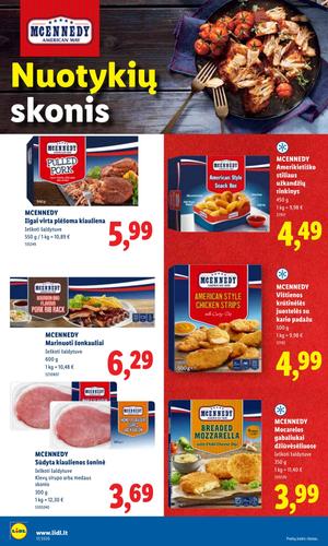 LIDL maisto akcijų leidinys nuo balandžio 20 d.